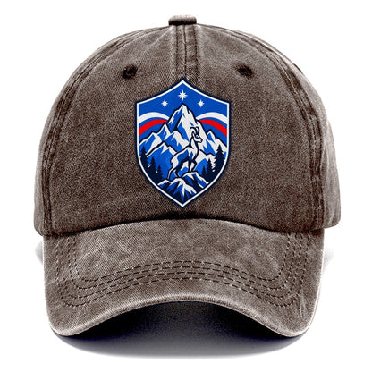 Slovenia Minimal Emblem Country Logos Classic Cap – Brown