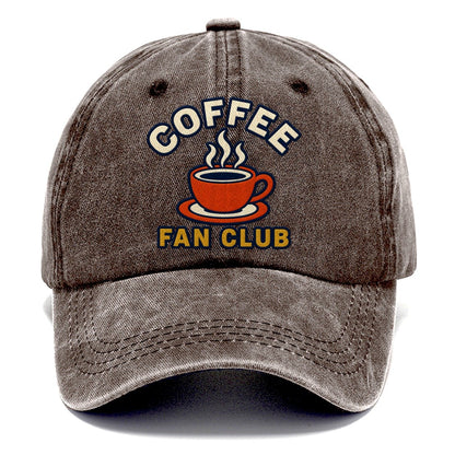 Coffee Fan Club Classic Cap – Brown