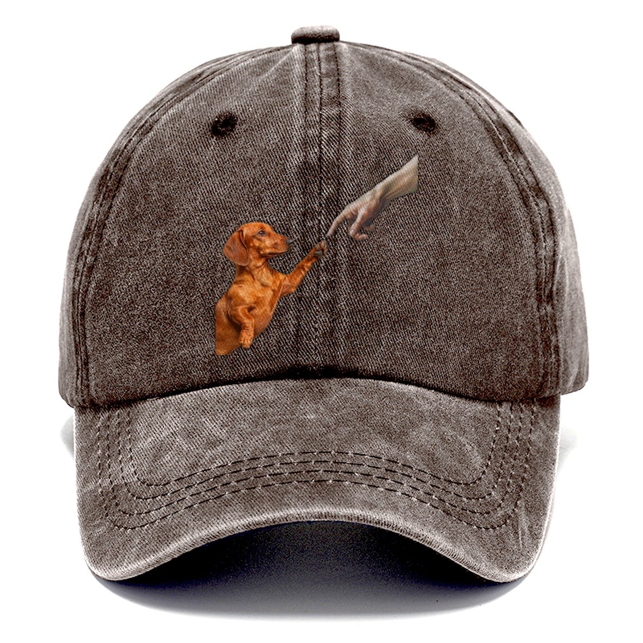Divine Dachshund Classic Cap – Brown
