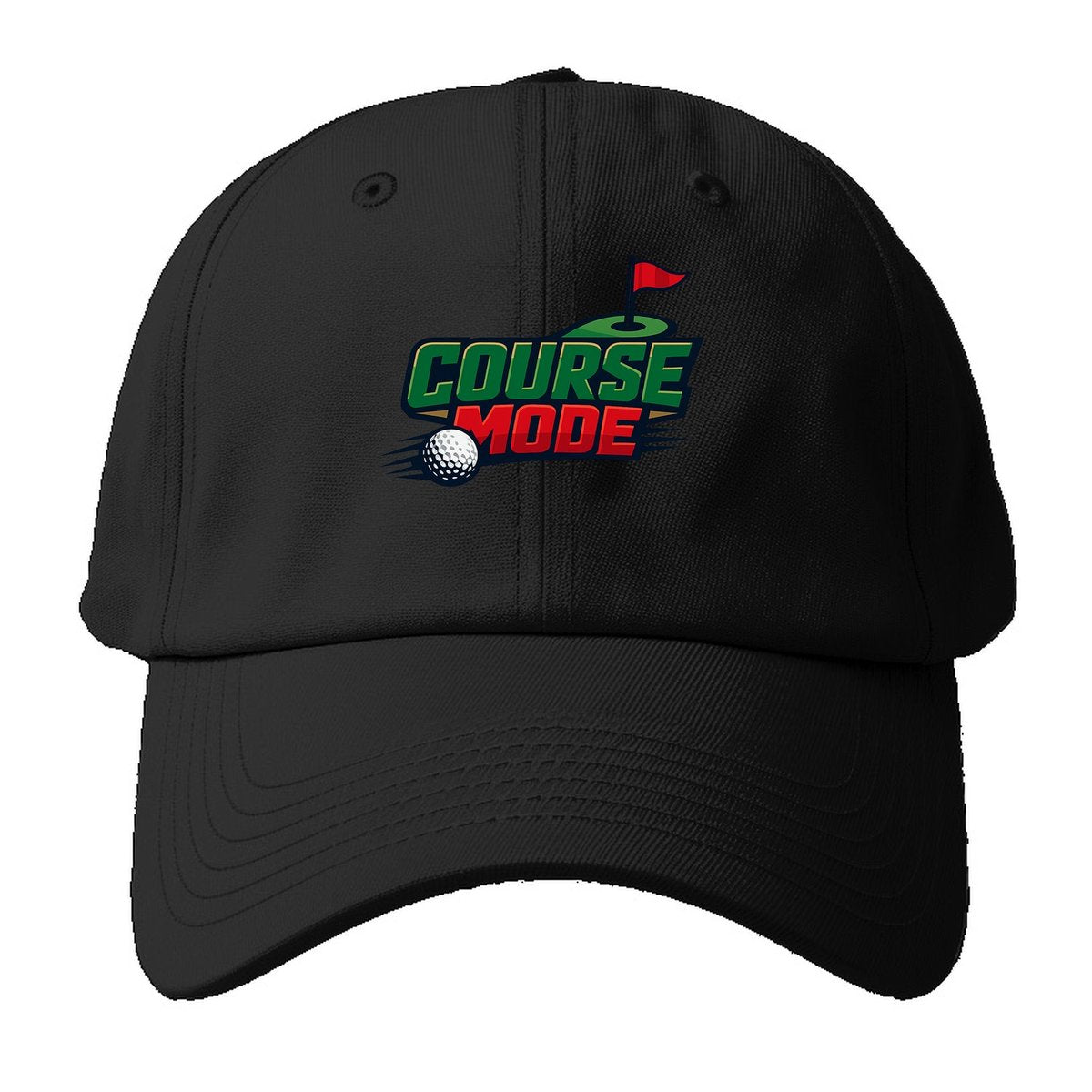 Course Mode Baseball Cap – Black