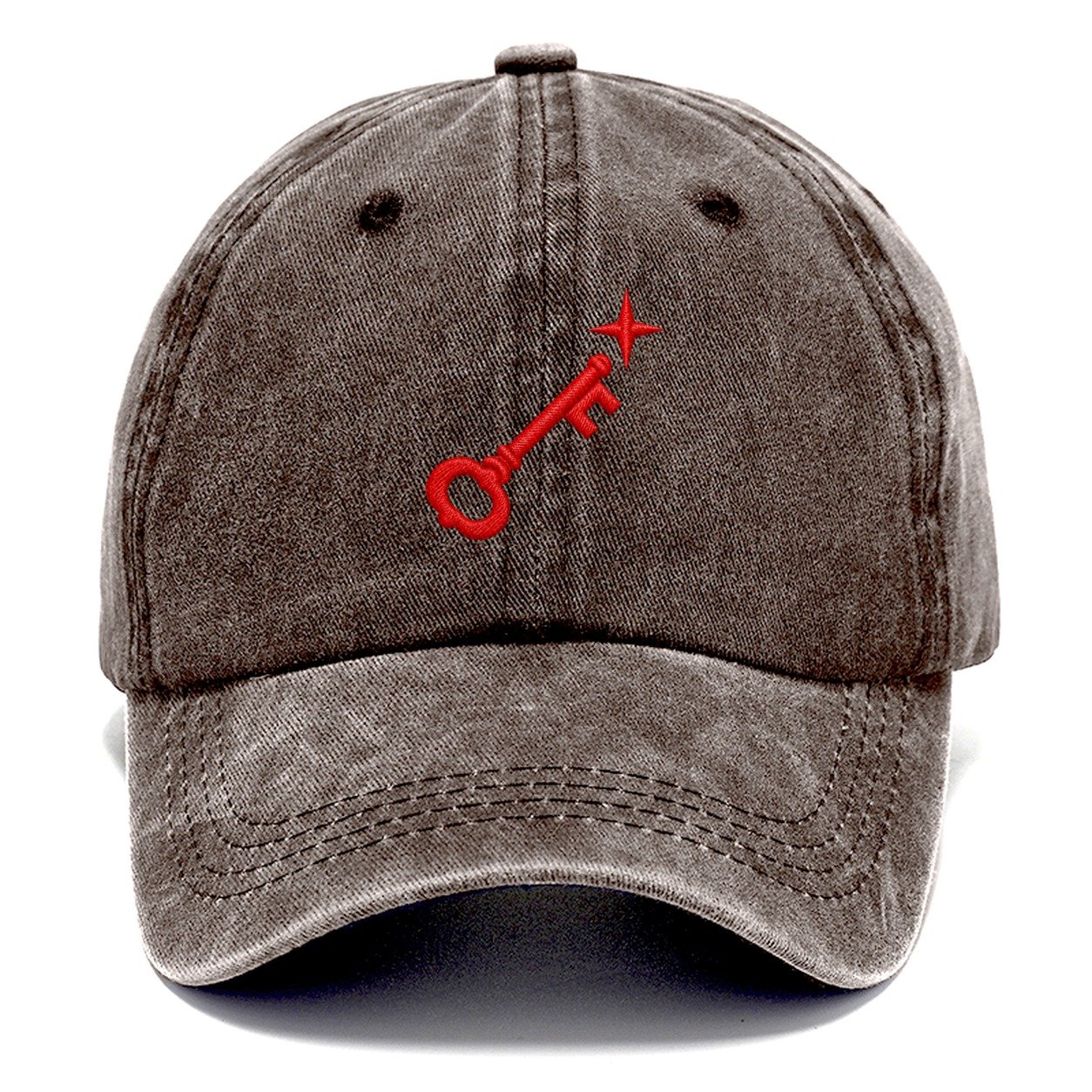 Key And North Star Micro Motion Mark Classic Cap – Brown