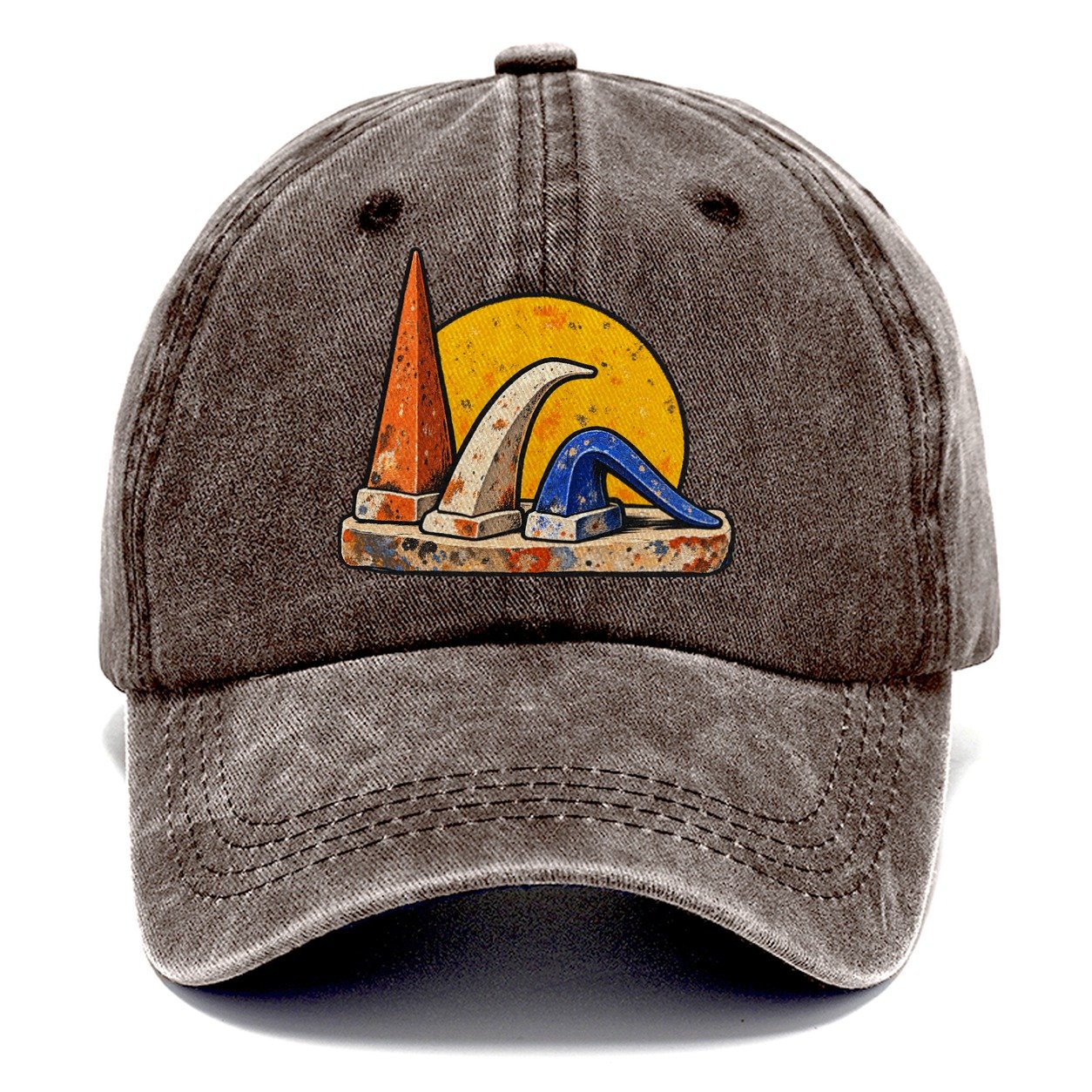Firing Cone Trio Clay Color Makers Classic Cap – Brown
