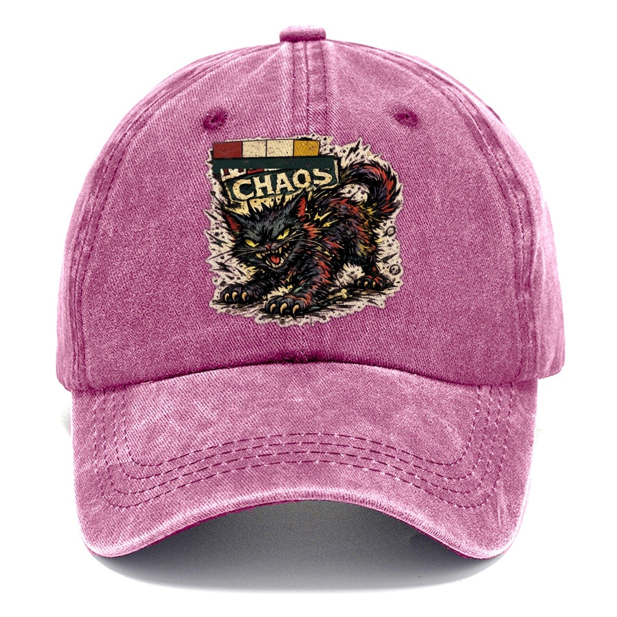 Chaos Black Cat Classic Cap – Dusty Rose