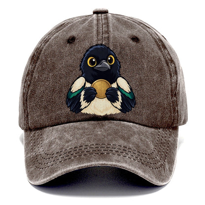 Magpie With A Find Treasure Hunting Classic Cap – Brown