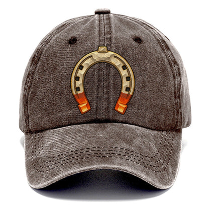 Half Hot Horseshoe Blacksmithing Classic Cap – Brown