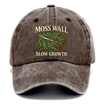 Moss Wall Slow Growth Aquarium Keeping Classic Cap – Brown