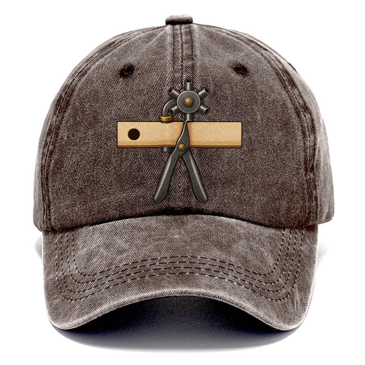 Punch And Strap Leathercraft Classic Cap – Brown