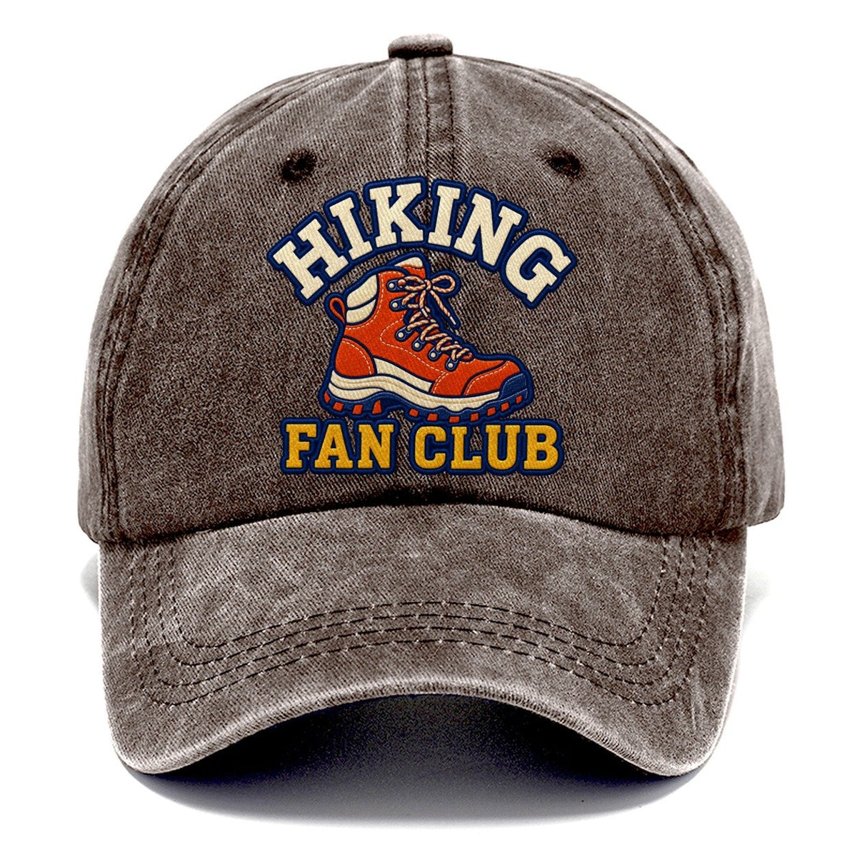 Hiking Fan Club Classic Cap – Brown