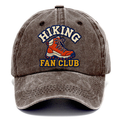 Hiking Fan Club Classic Cap – Brown