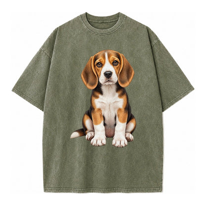 The Classic Hat For Explorers And Travelers Vintage T-shirt – Army Green