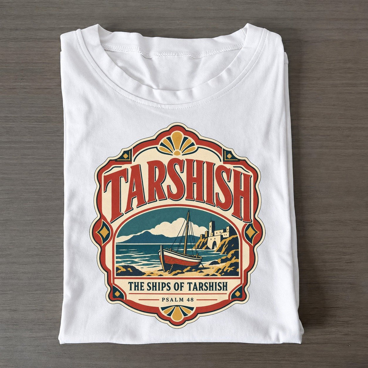 Tarshish The Baggage Room Classic T-shirt – White