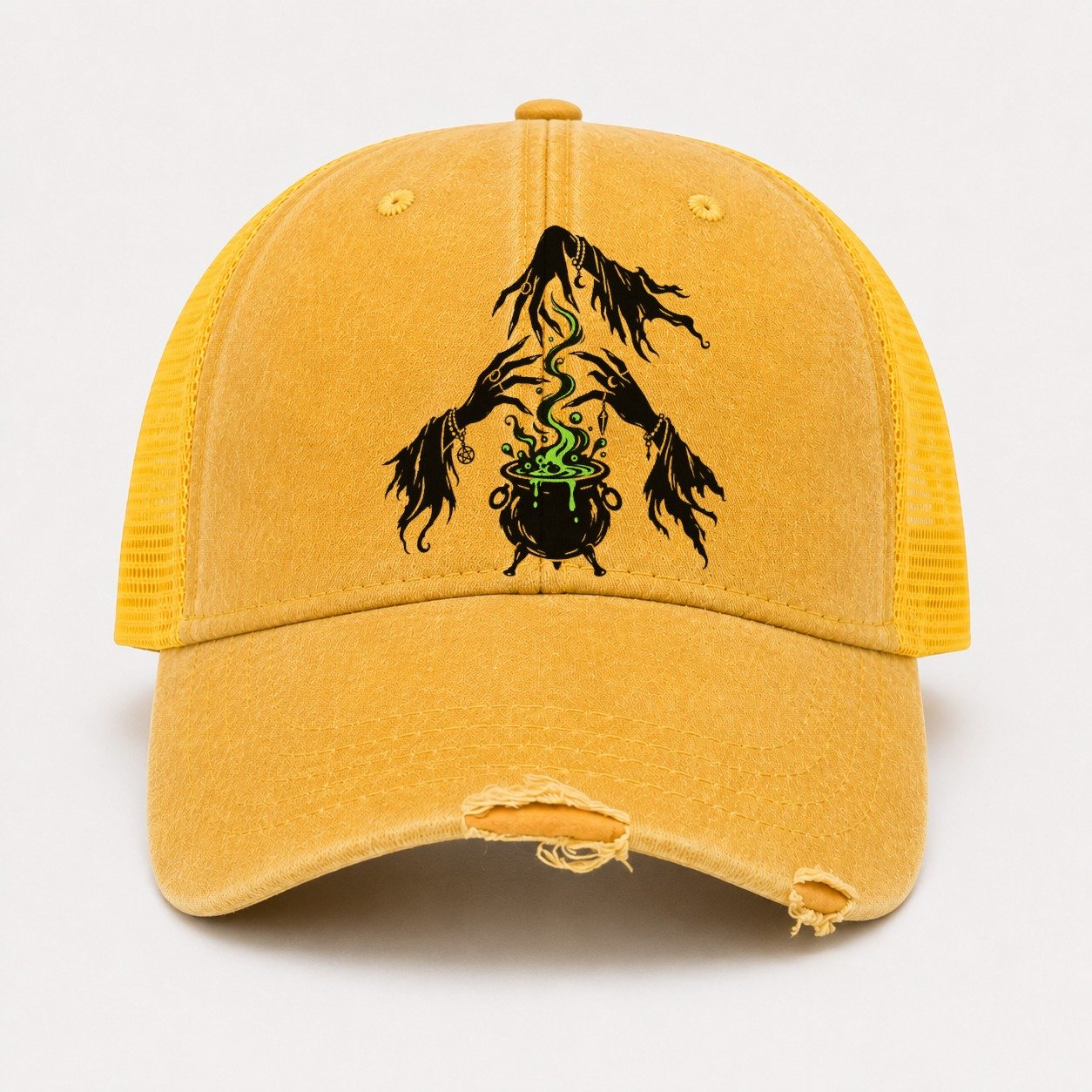 Yellow — front view