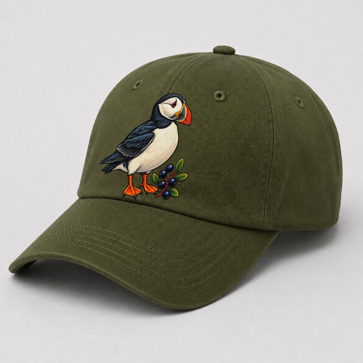 Army Green — angle view