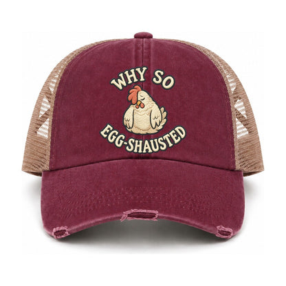 Burgundy-Khaki — front view