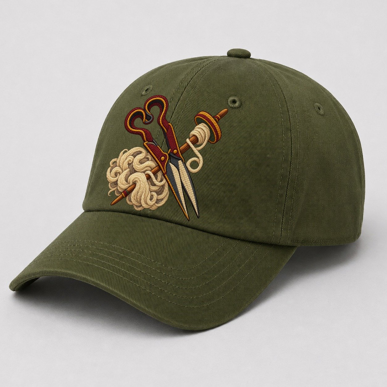 Army Green — angle view