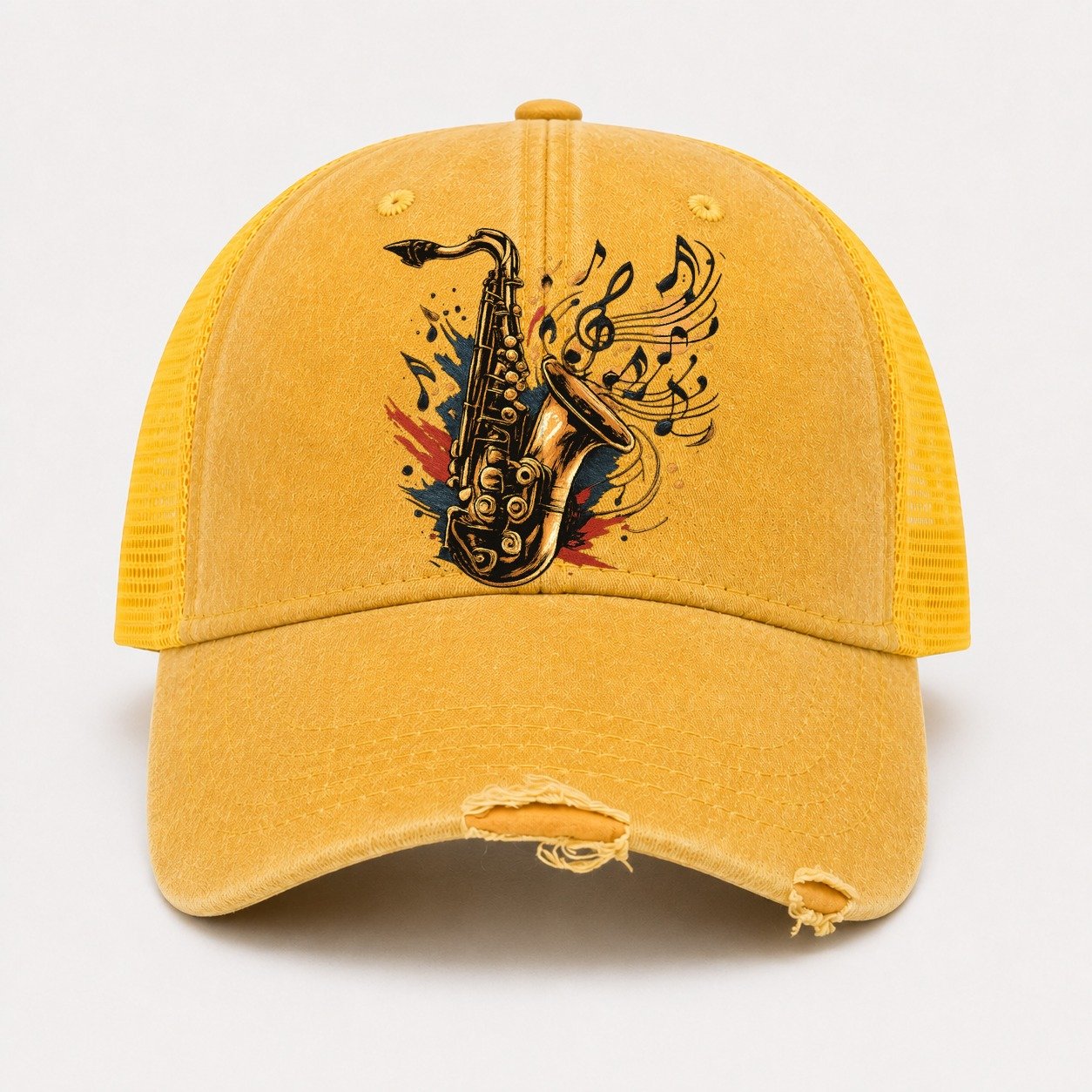 Yellow — front view