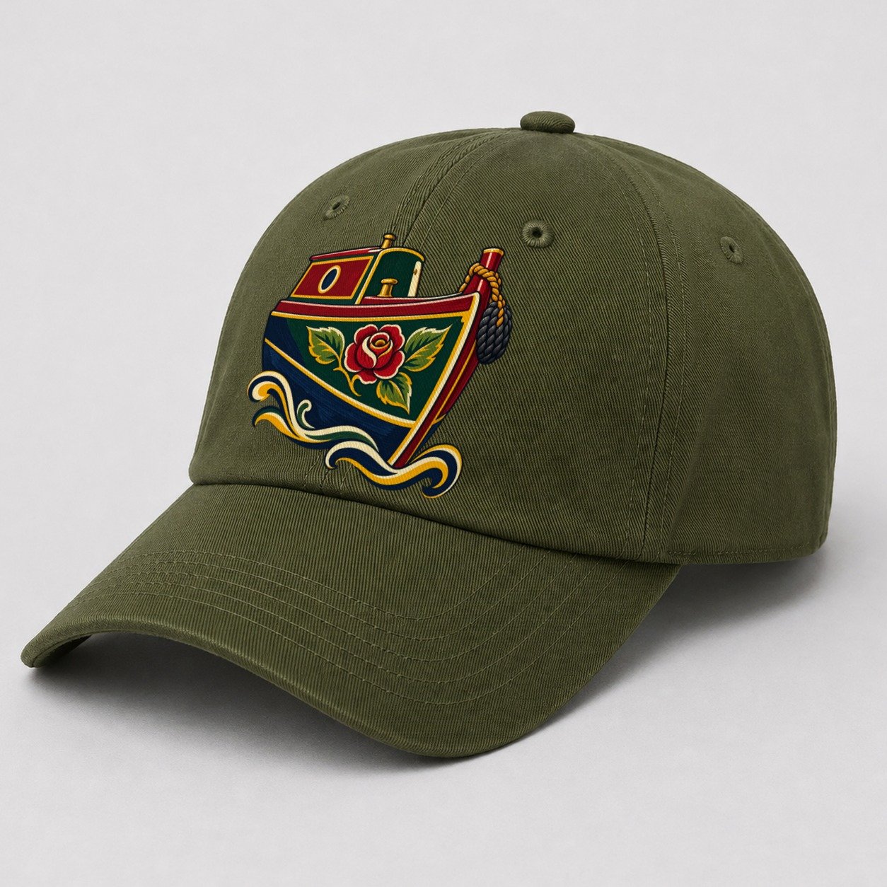 Army Green — angle view