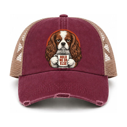 Burgundy-Khaki — front view