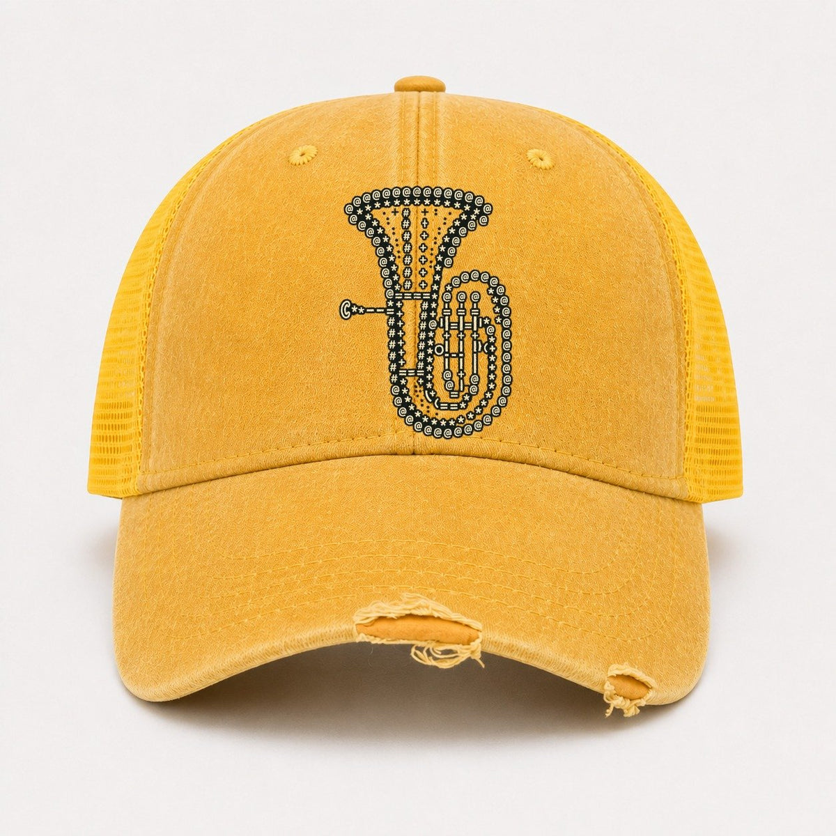 Yellow — front view