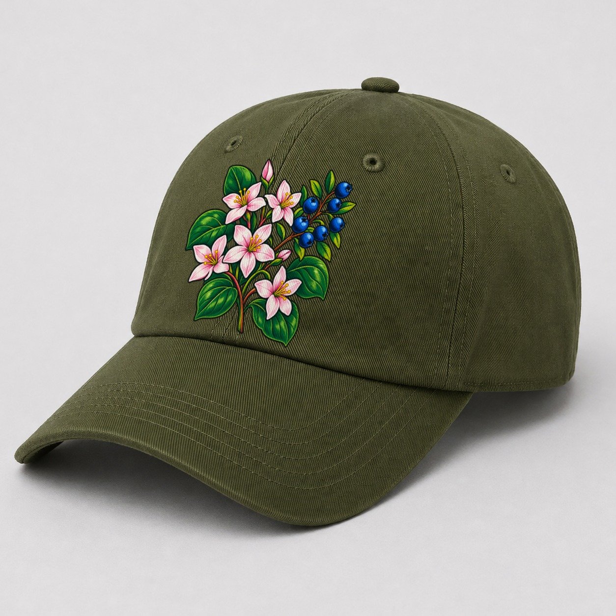 Army Green — angle view