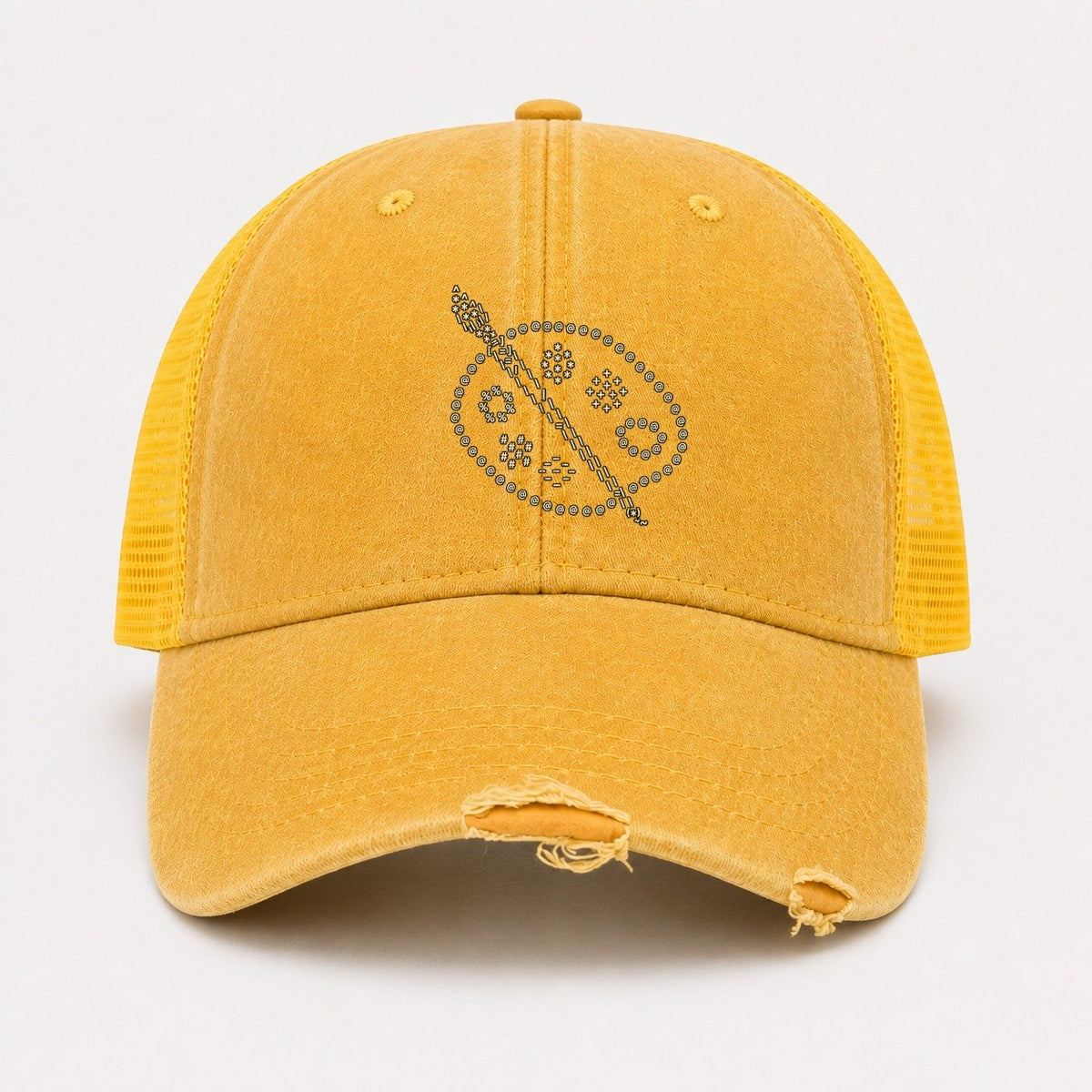 Yellow — front view