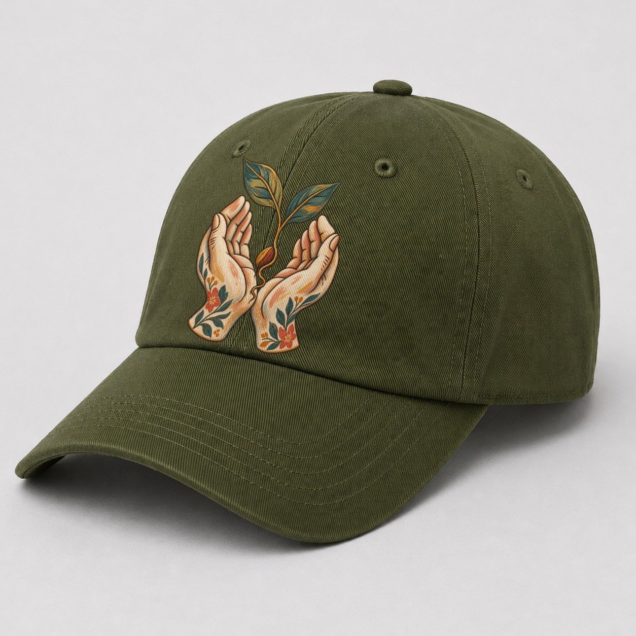 Army Green — angle view