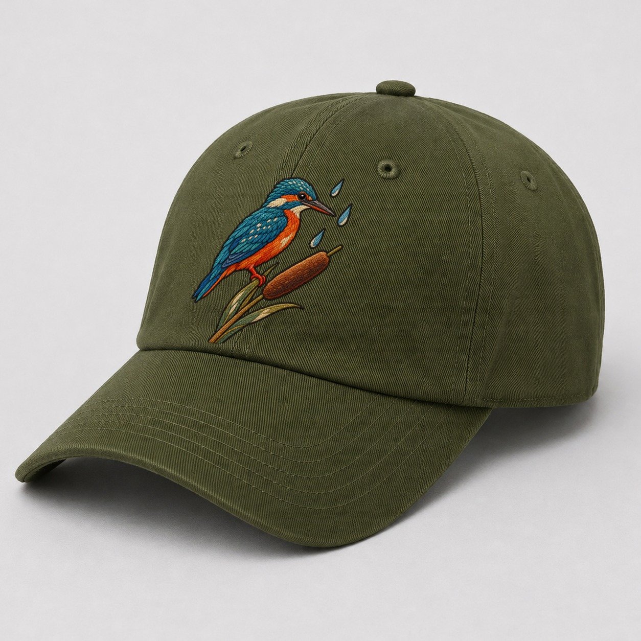 Army Green — angle view