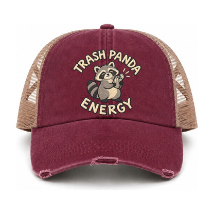 Burgundy-Khaki — front view