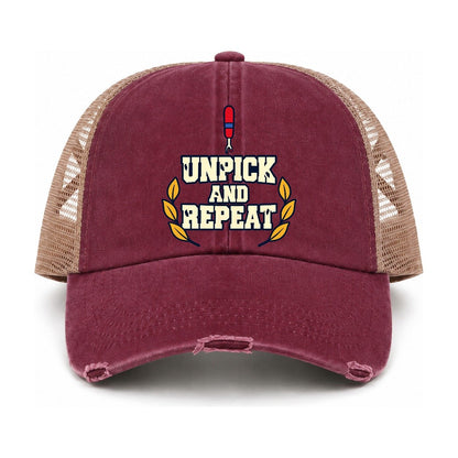 Burgundy-Khaki — front view