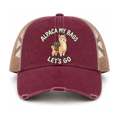 Burgundy-Khaki — front view