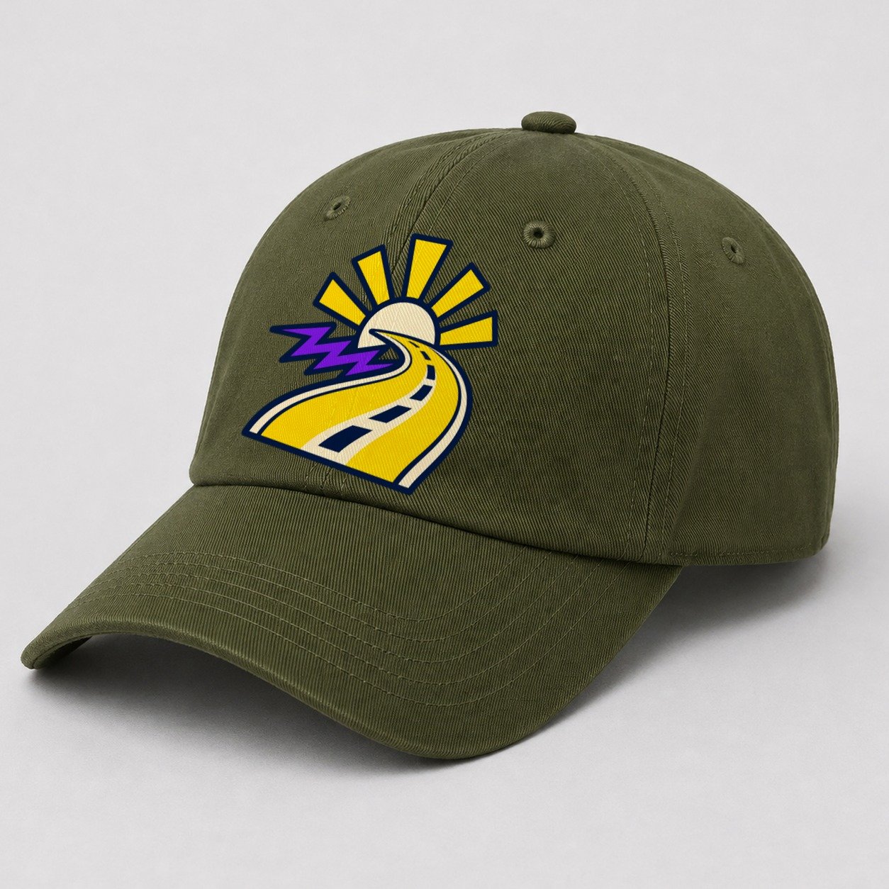 Army Green — angle view