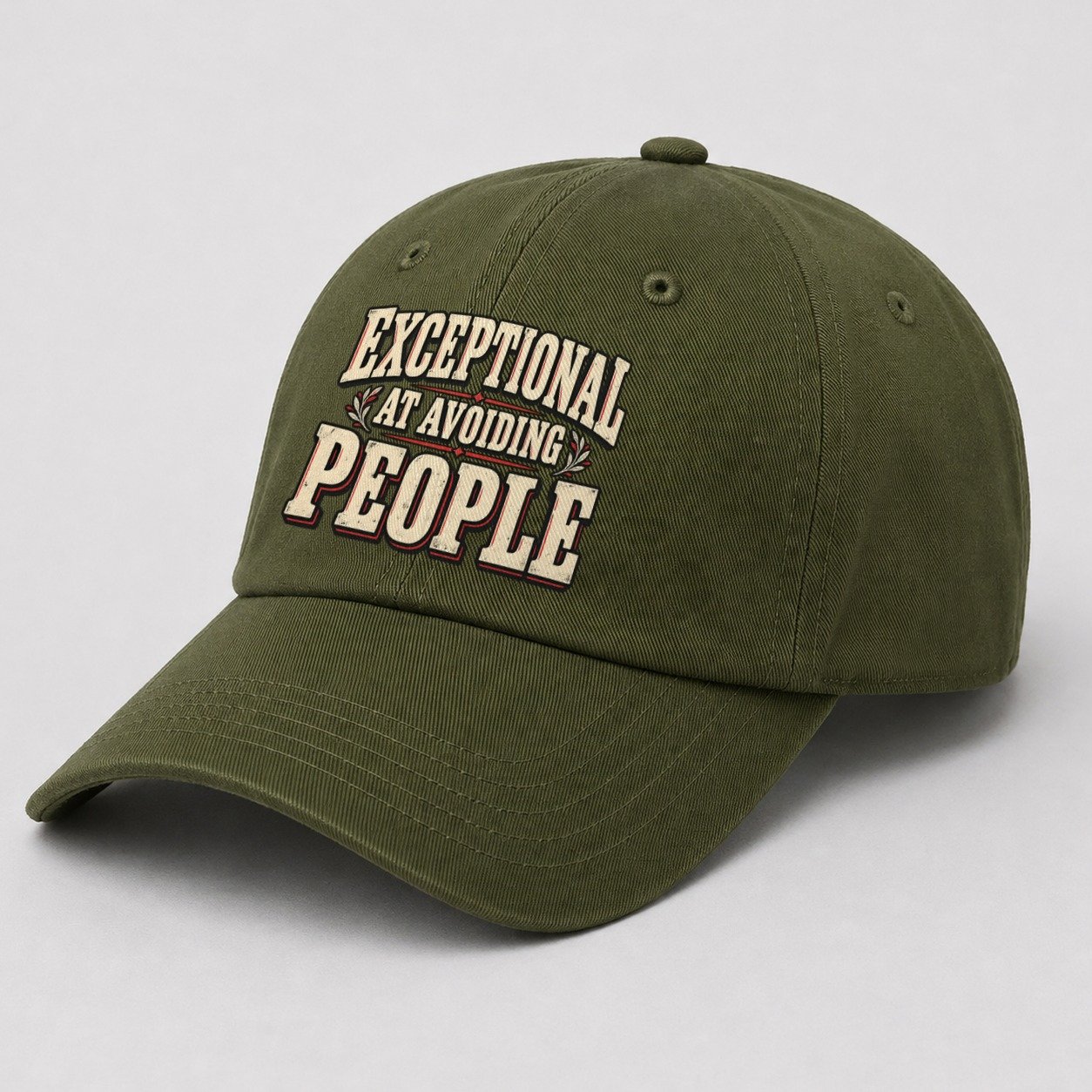 Army Green — angle view