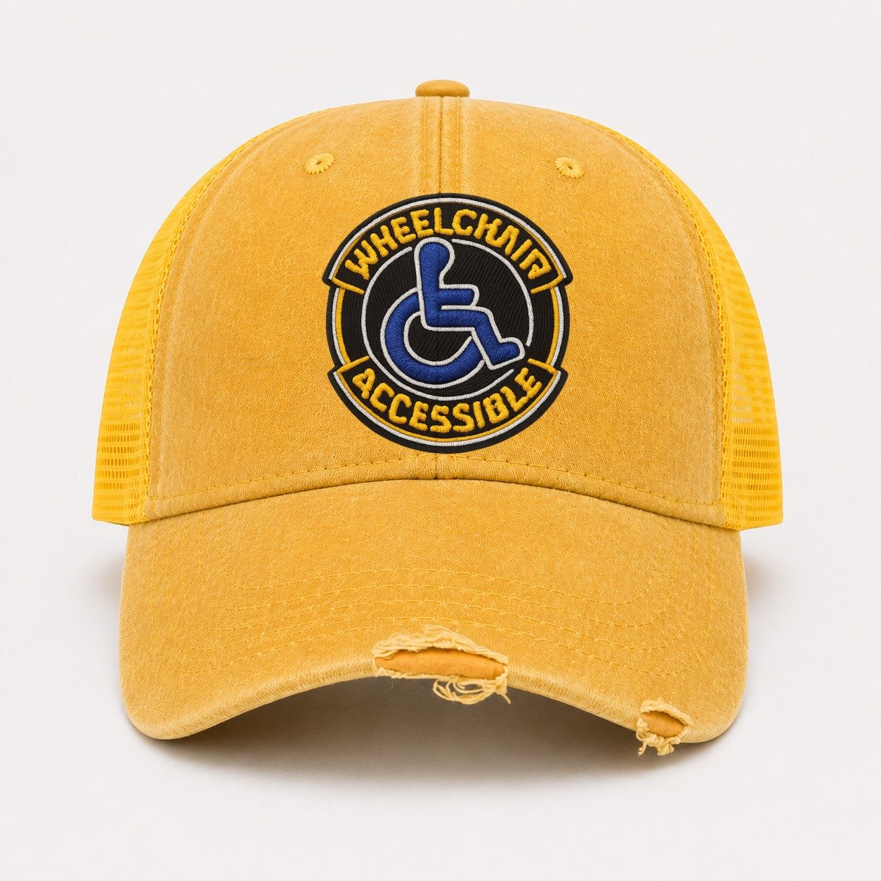 Yellow — front view