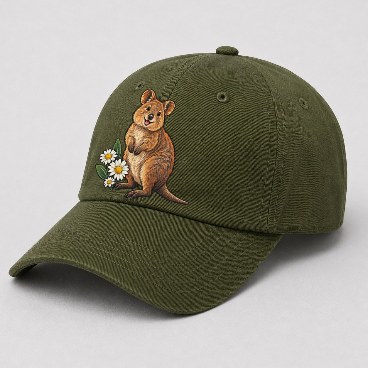 Army Green — angle view