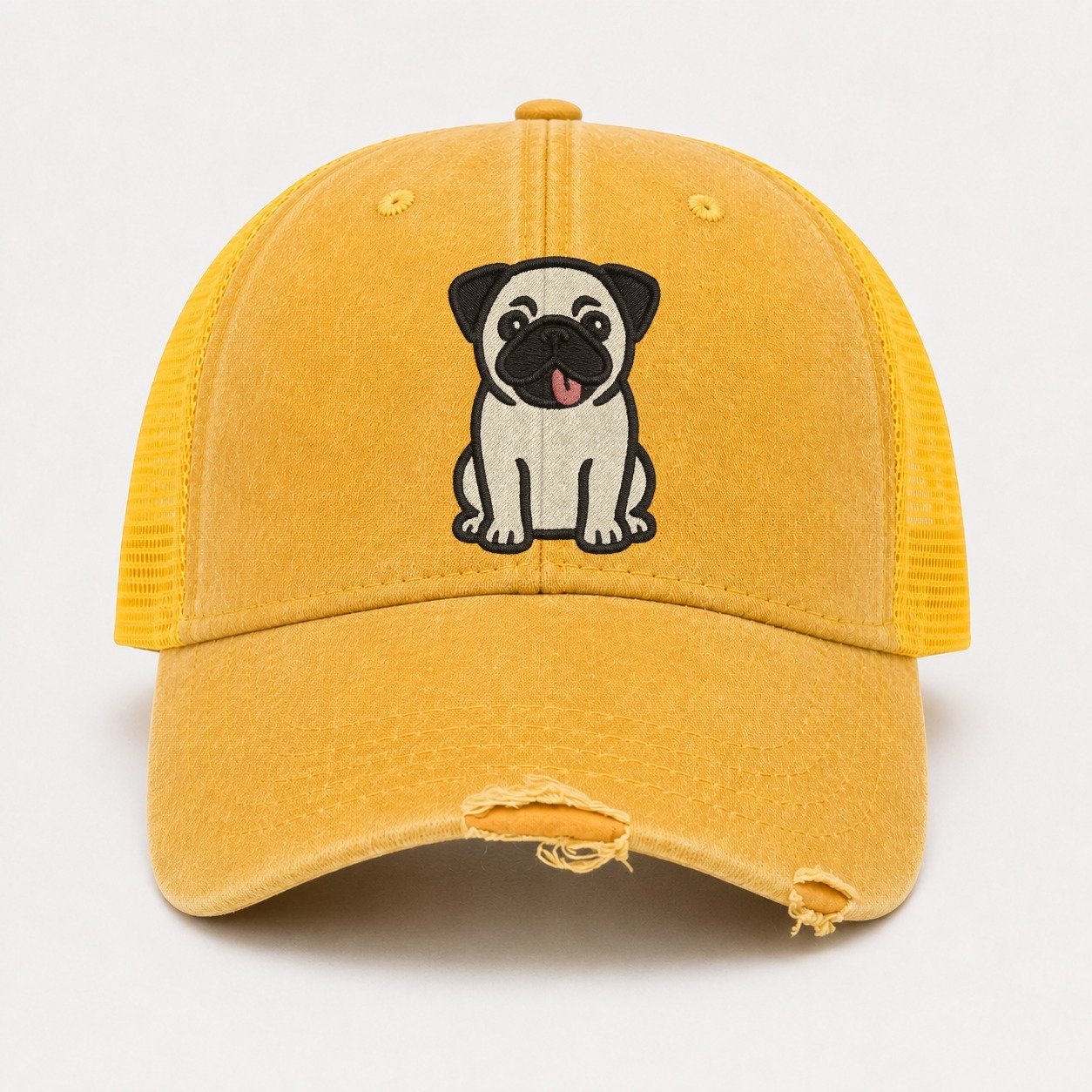 Yellow — front view