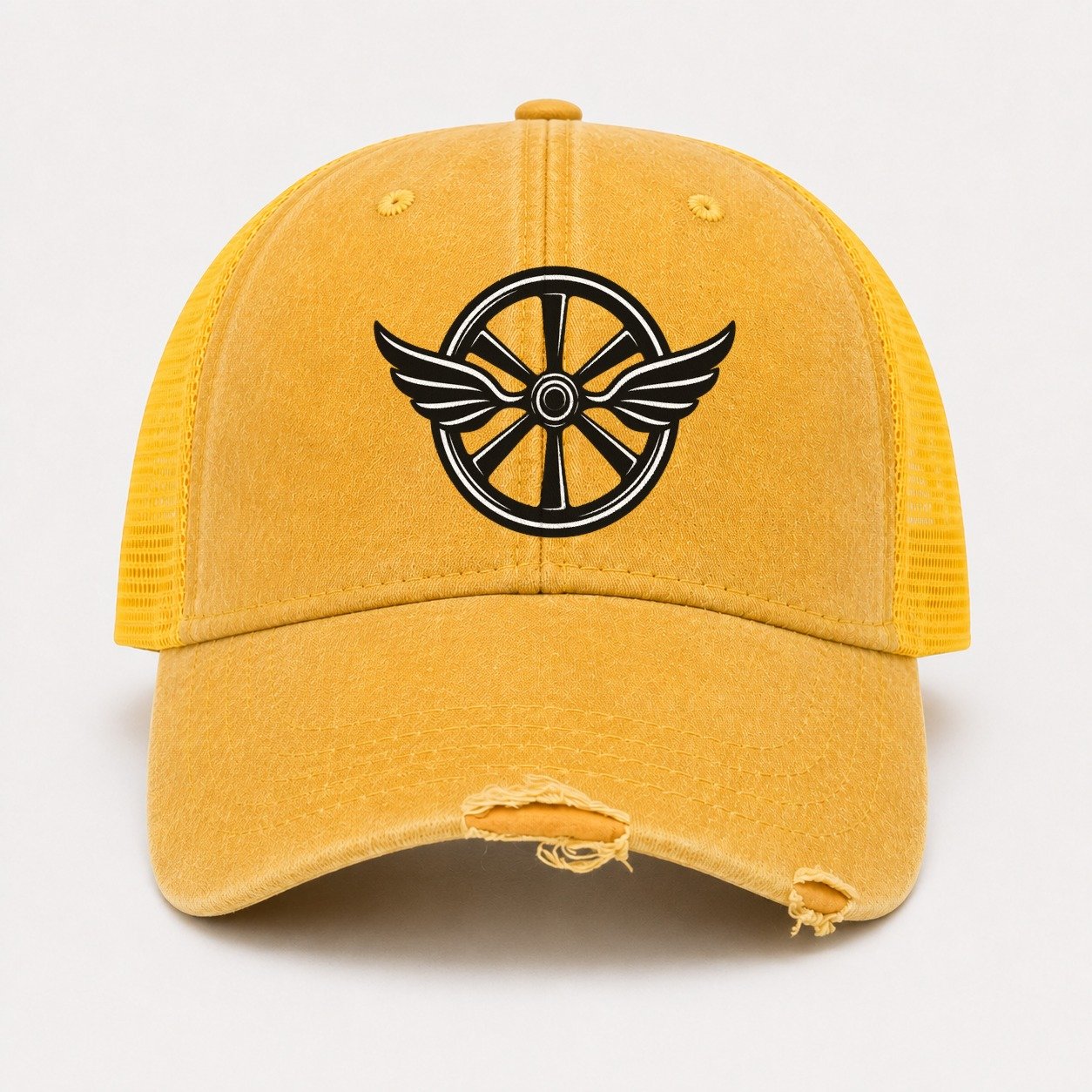 Yellow — front view