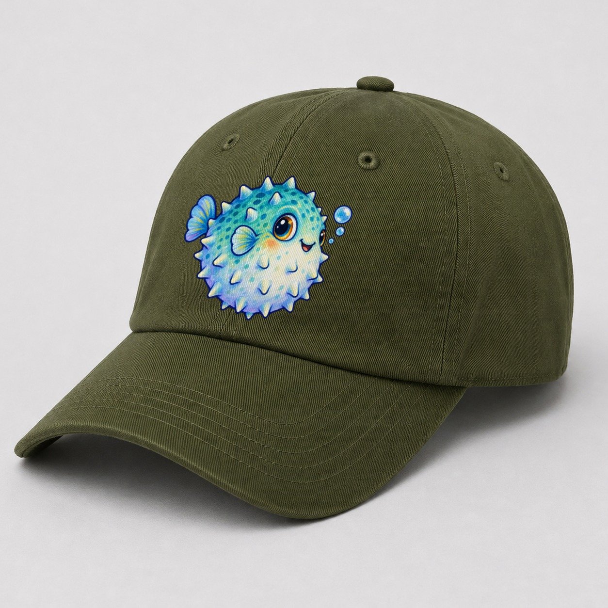 Army Green — angle view