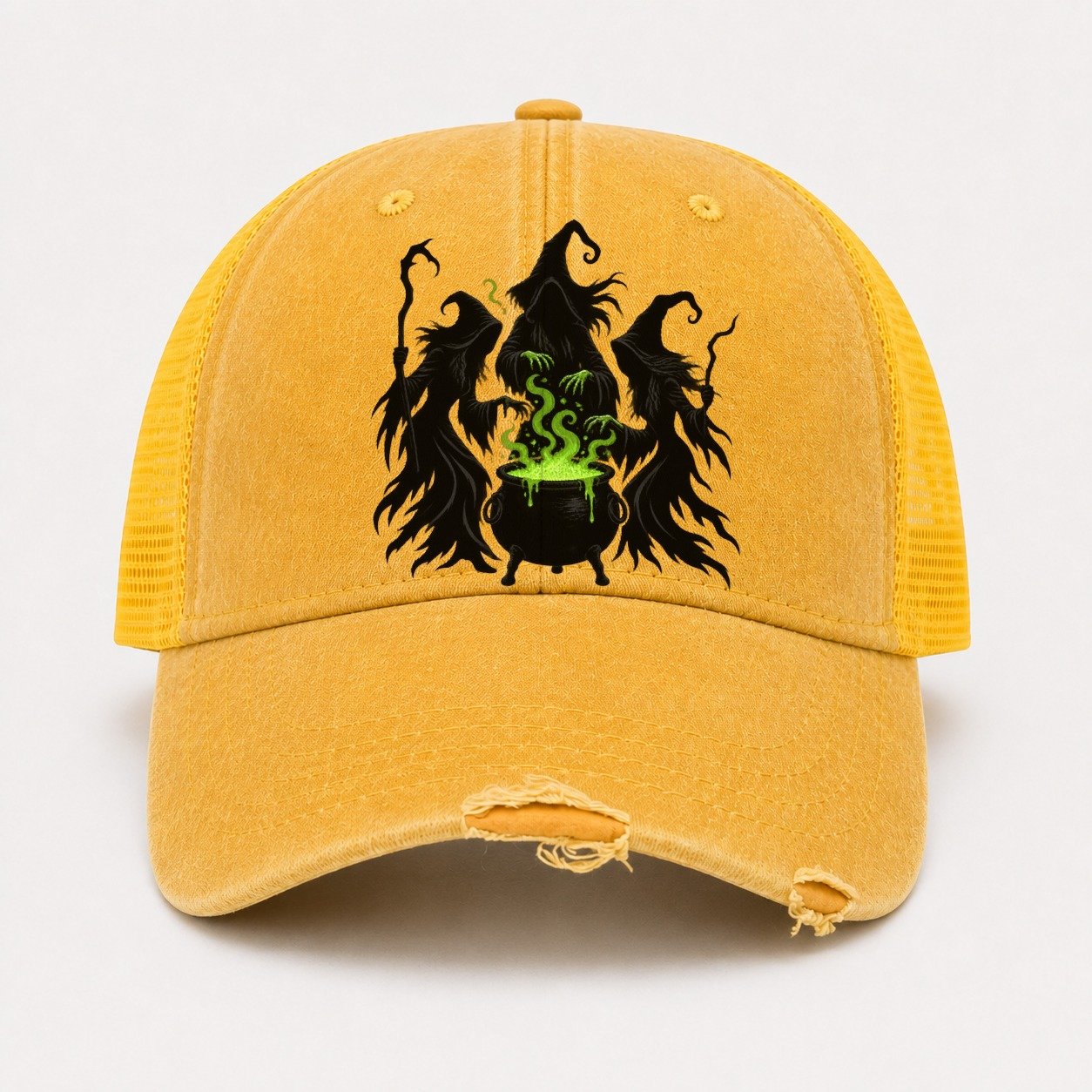 Yellow — front view