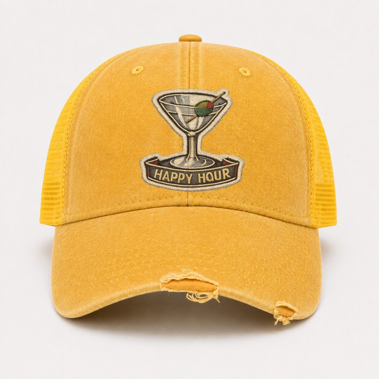 Yellow — front view