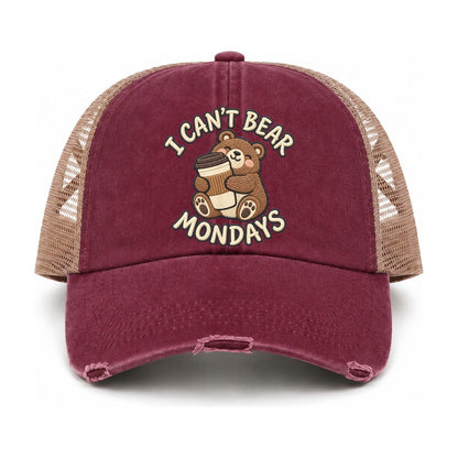 Burgundy-Khaki — front view