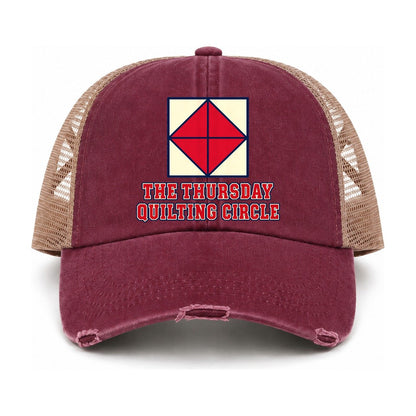 Burgundy-Khaki — front view