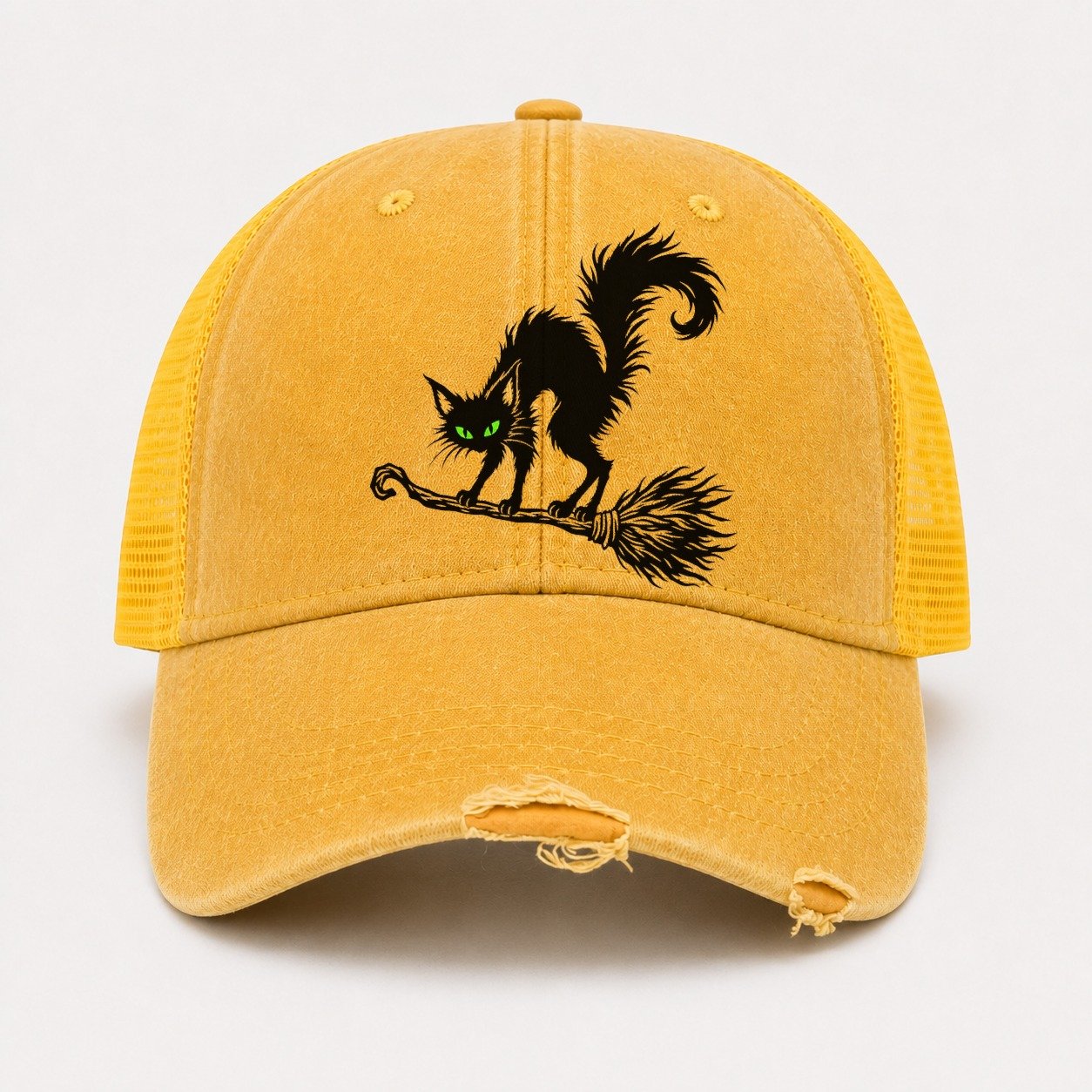Yellow — front view