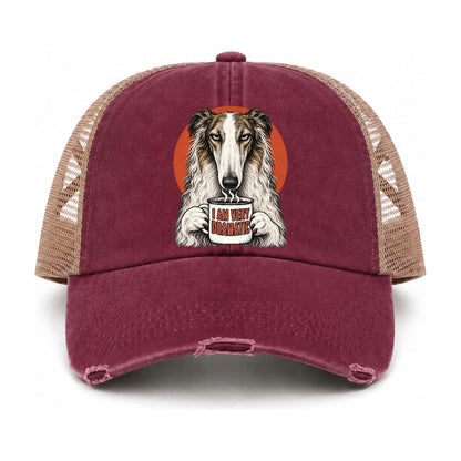Burgundy-Khaki — front view