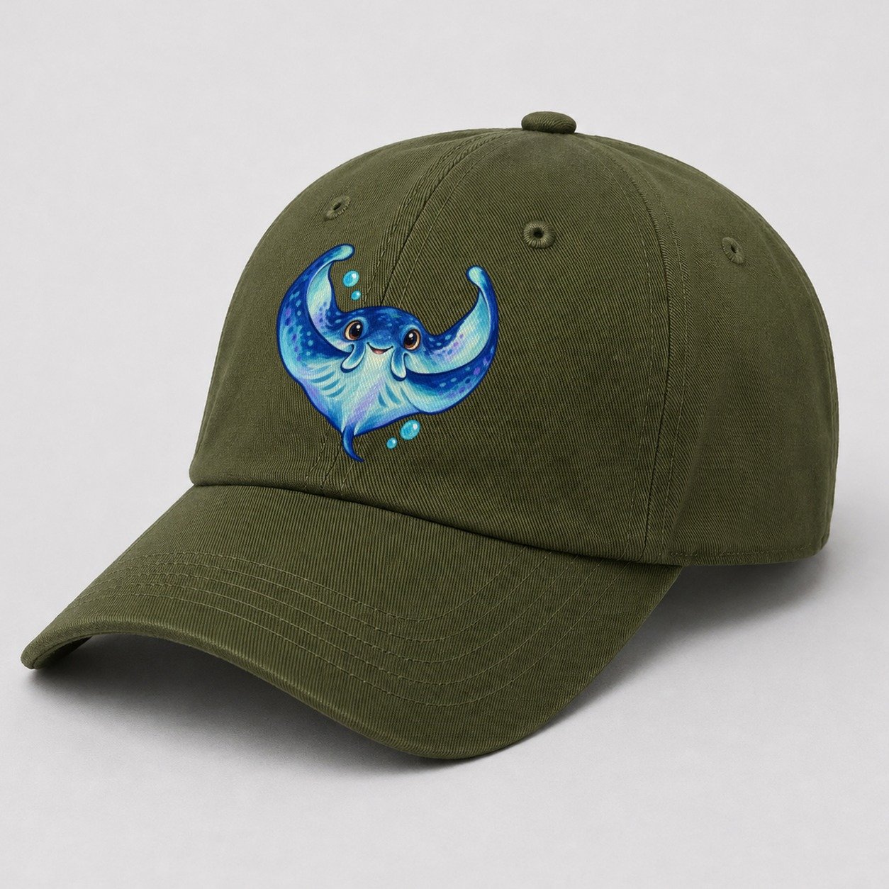 Army Green — angle view