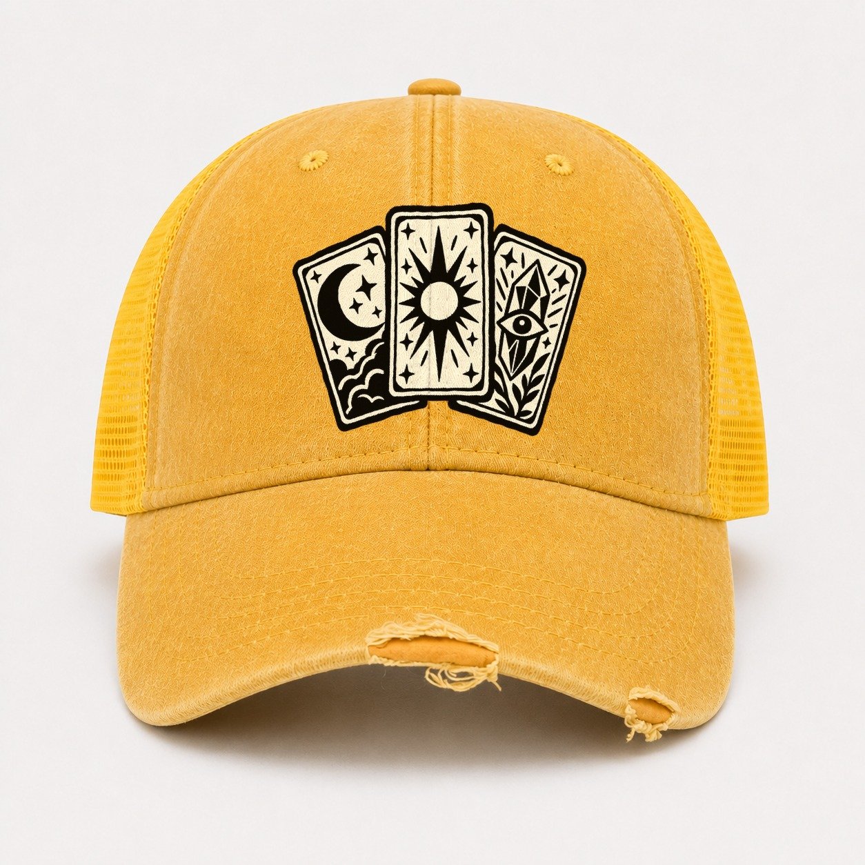 Yellow — front view