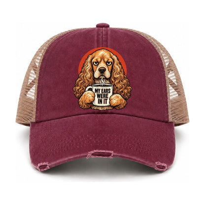 Burgundy-Khaki — front view