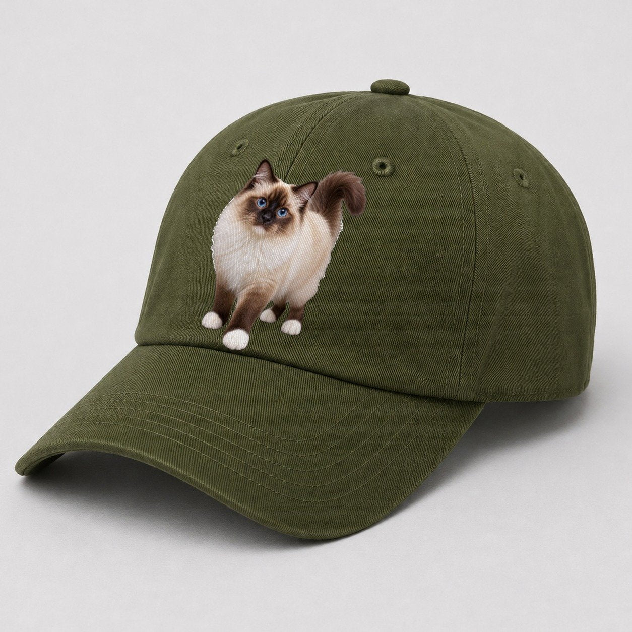 Army Green — angle view