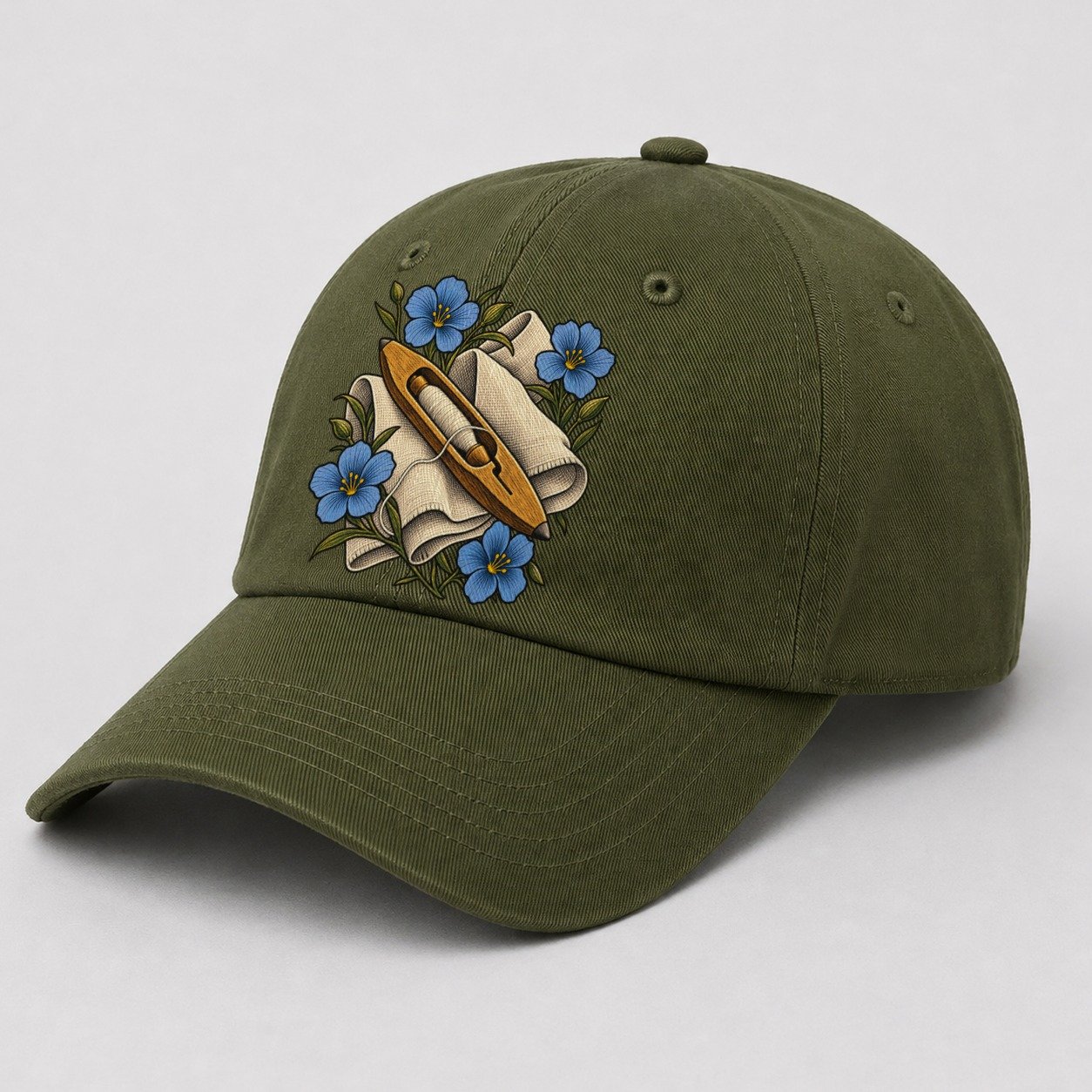 Army Green — angle view