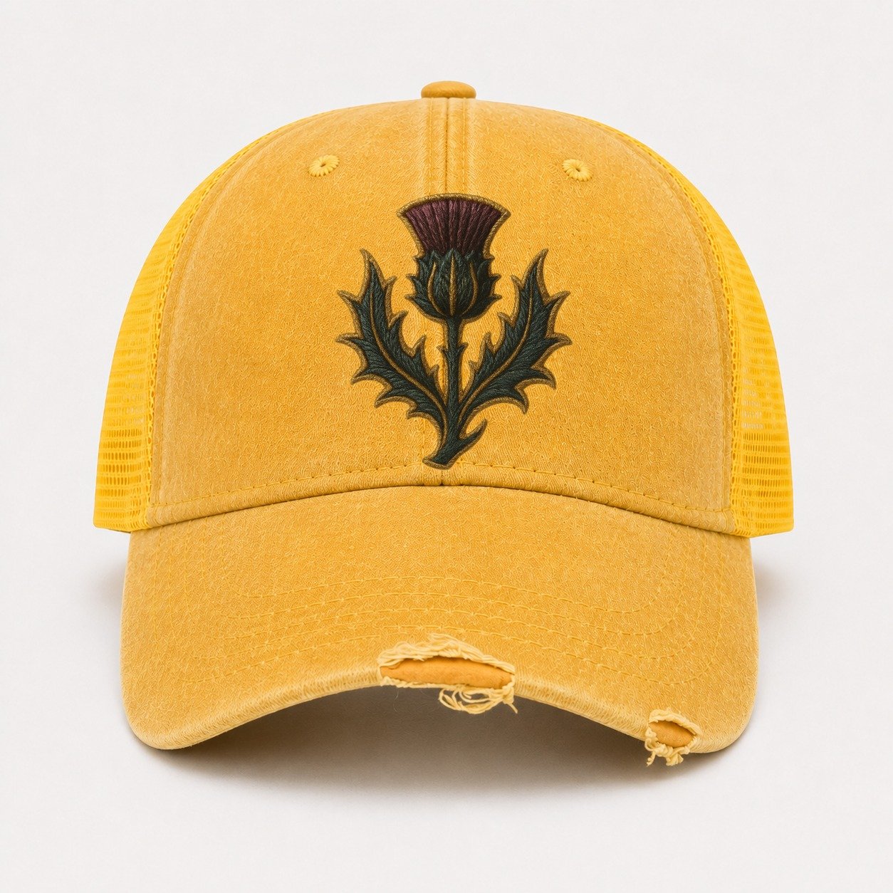 Yellow — front view