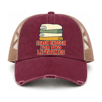 Burgundy-Khaki — front view